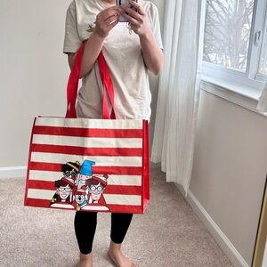 Where’s Wally large tote bag